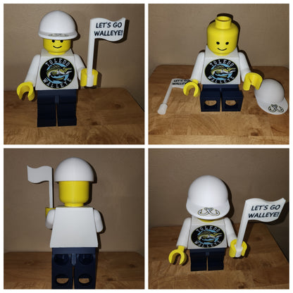 Walleye Lego-like Megafigure