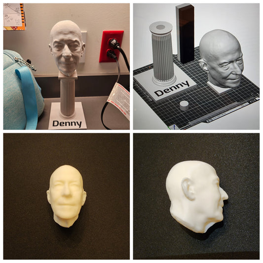 Custom Head Bust